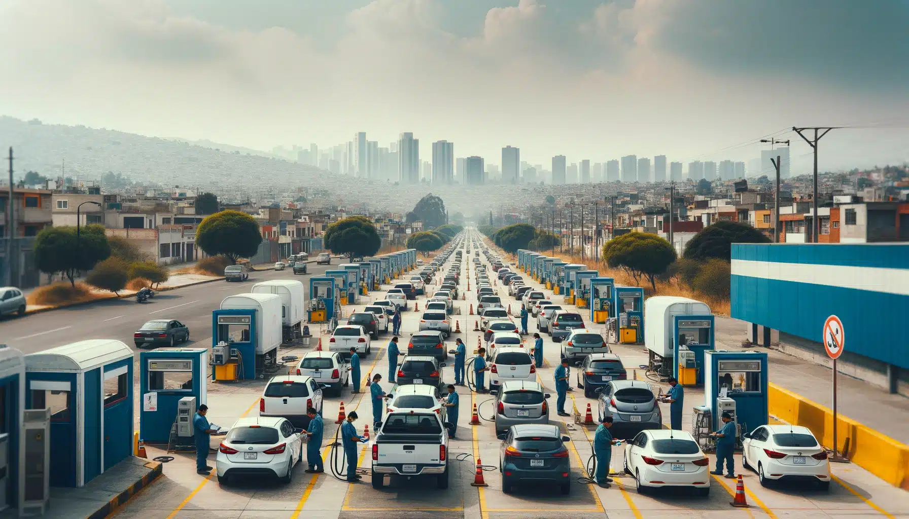 Verificentro en Ciudad Nezahualcóyotl