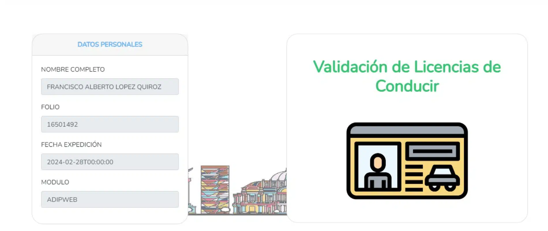 Validación de Licencias de Conducir en CDMX