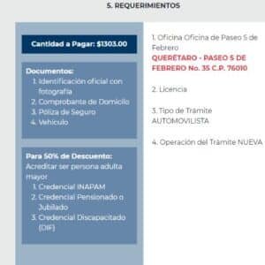 como sacar Licencia de manejo en San Juan del Río