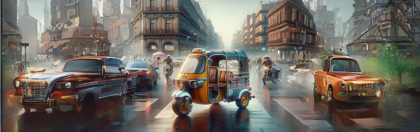 Motocarro para mototaxi