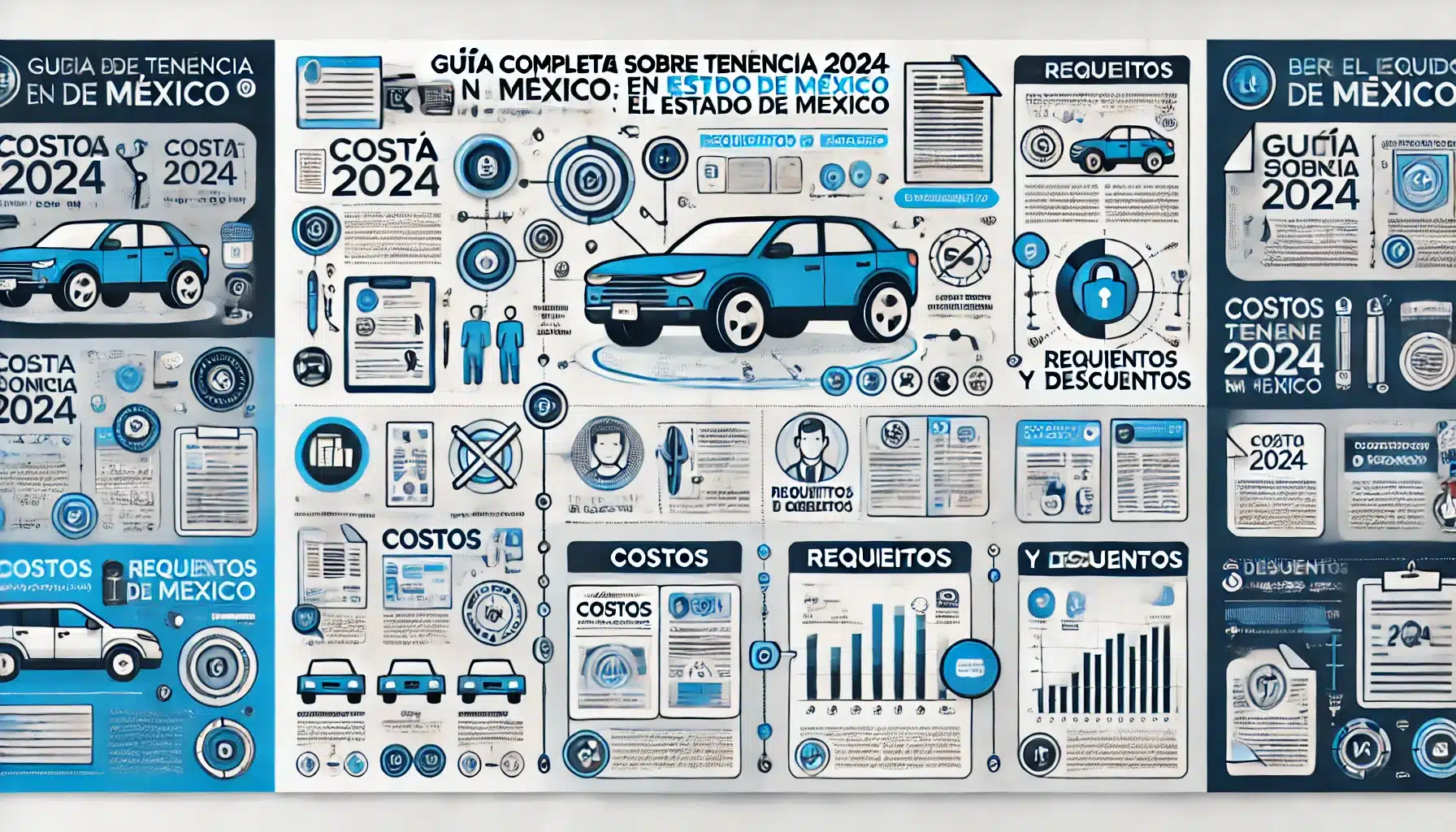 Guía completa sobre Tenencia 2024 en el Estado de México: costos, requisitos y descuentos