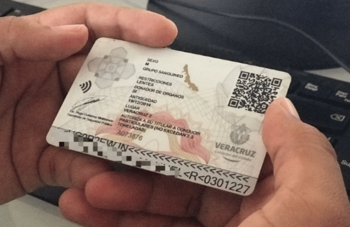 Cómo encontrar el número de licencia de conducir en Veracruz