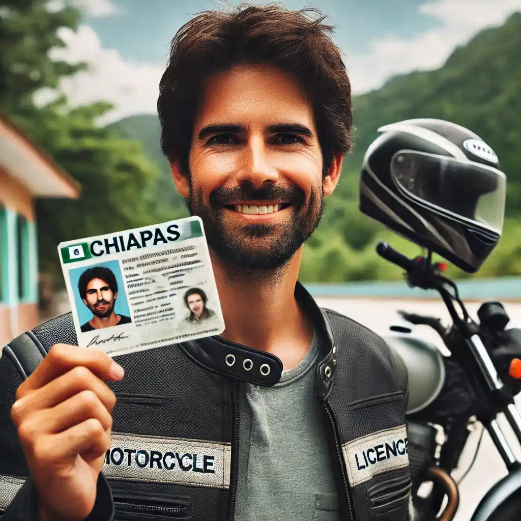 Licencia de Motociclista en Chiapas