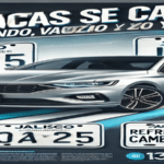 ¿Cuáles placas deben cambiarse en Jalisco en 2025?